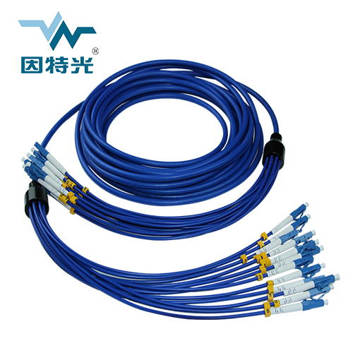 LC/UPC-LC/UPC 单模十二芯铠装跳线