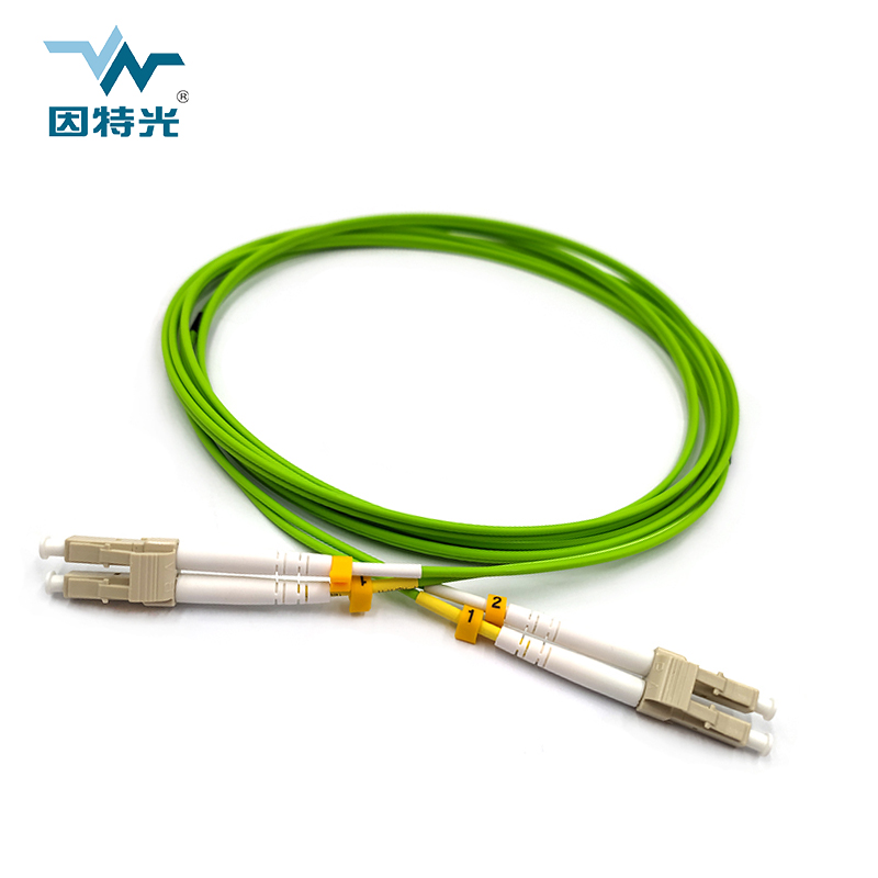 LC/UPC-LC/UPC OM5双芯铠装跳线